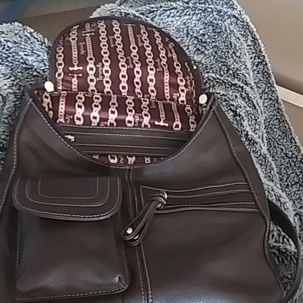 Tignanello Brown backpack - Picture 1 of 5